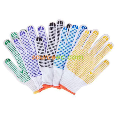 Customization PVC Dotted Working Gloves Corporate Gifts