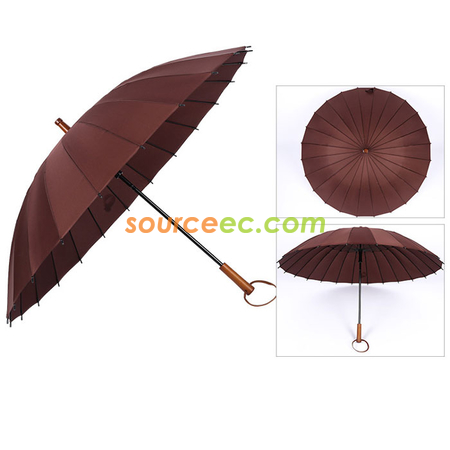 Customization 24K Straight Umbrella Corporate Gifts