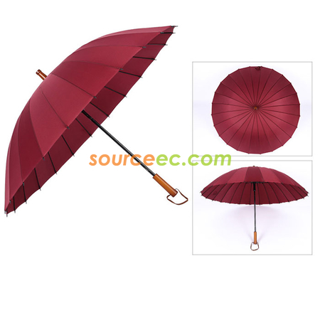 Customization 24K Straight Umbrella Corporate Gifts