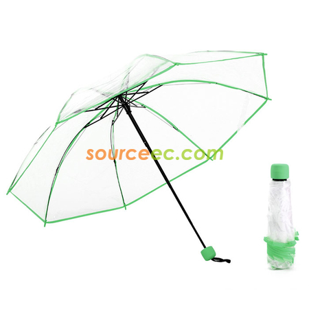 Customization Transparent Folding Umbrella Corporate Gifts