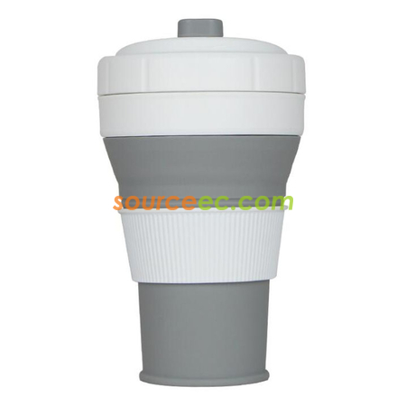 Customization 450ML Silicone Collapsible Coffee Cup Corporate Gifts