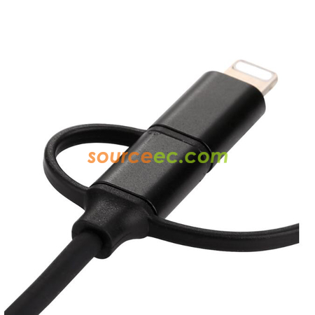 Customization 3 In 1 USB Charging Cable Corporate Gifts