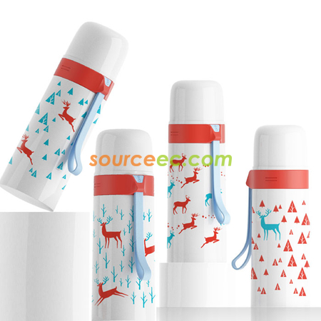 Customization 350ML Lovely Deer Thermal Mug Corporate Gifts