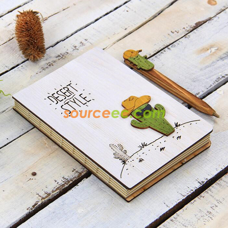 Wooden Notebook