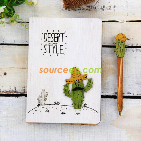 Customization Wooden Notebook Corporate Gifts