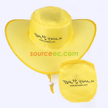 Nylon Foldable Cowboy Hat