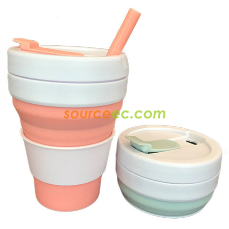 Customization Silicone Collapsible Coffee Cup Corporate Gifts