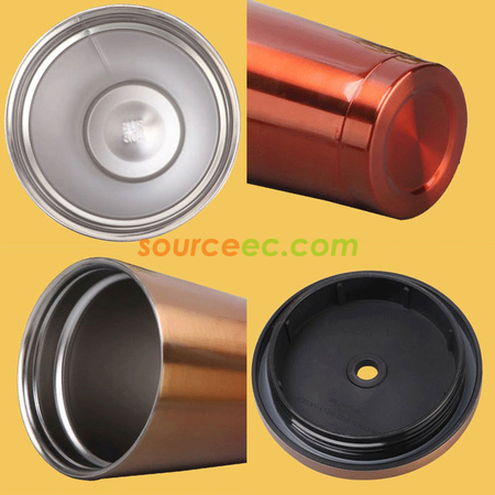 Customization 500ML Stainless Steel Coffee Thermos with Straw Corporate Gifts
