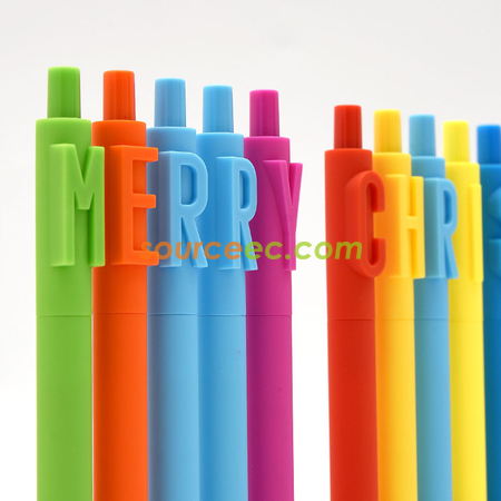 Customization ALPHA Press Gel Pen Corporate Gifts