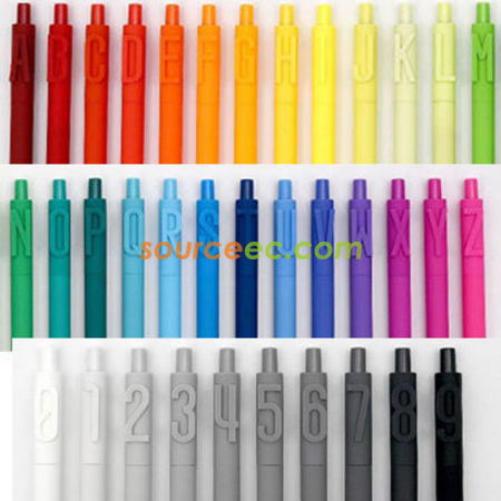 Customization ALPHA Press Gel Pen Corporate Gifts