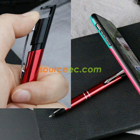 Customization 3 in 1 Stand Holder Stylus Pen Corporate Gifts