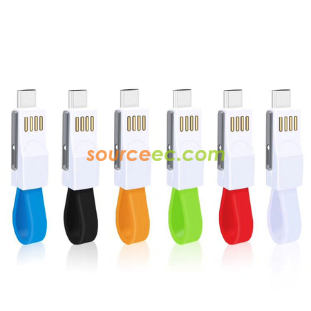 Customization 3 in 1 Keyring Charging Cable Corporate Gifts