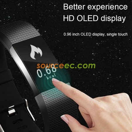Customization Carlos Activity Tracker With Heart Rate Sensor (ID115HR) Corporate Gifts