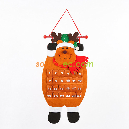 Customization Christmas Countdown Wall Calendar Corporate Gifts