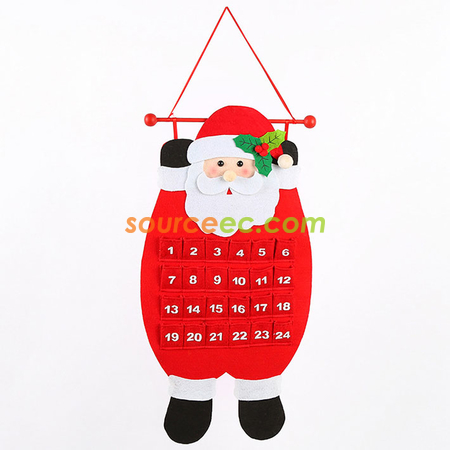Customization Christmas Countdown Wall Calendar Corporate Gifts