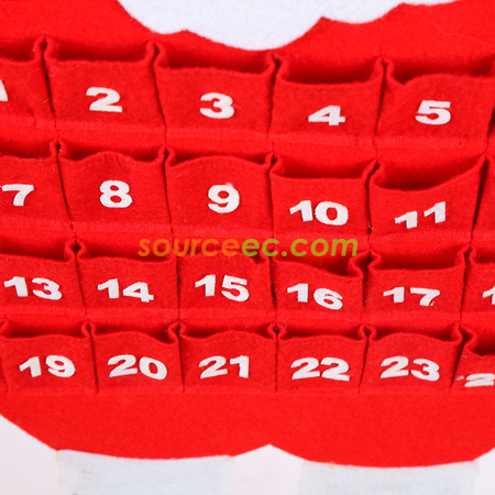 Customization Christmas Countdown Wall Calendar Corporate Gifts