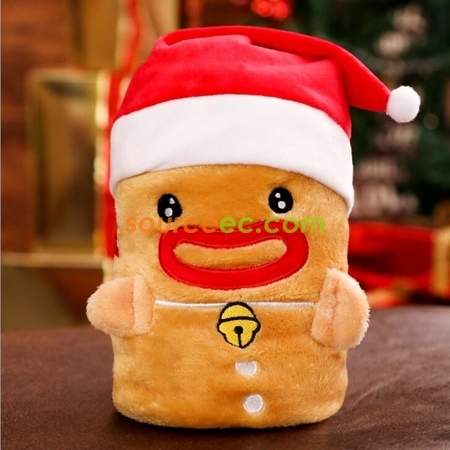Customization Christmas Rolling Blanket Corporate Gifts