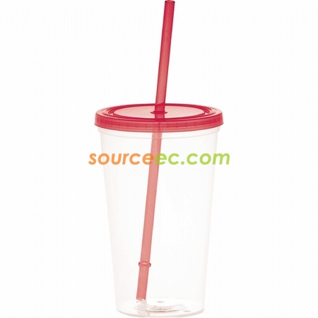 Customization Tumbler with Straw Corporate Gifts