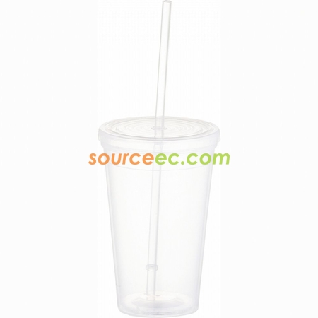 Customization Tumbler with Straw Corporate Gifts