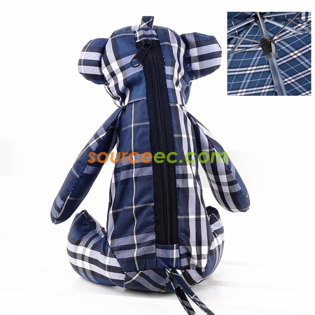 Customization Foldable Umbrella in Bear Shape Corporate Gifts
