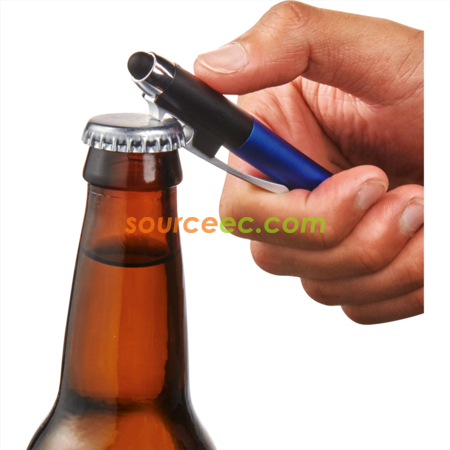 Customization 4 in 1 Bottle Opener Tool Stylus Pen Corporate Gifts