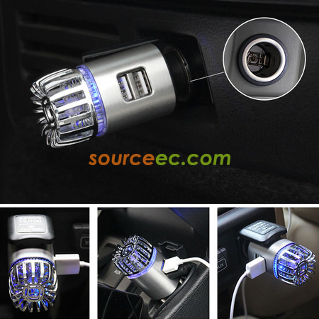 Customization 2 in 1 Car Air Purifier Corporate Gifts