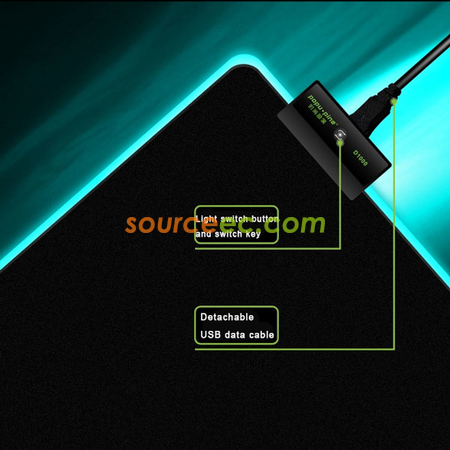 Customization Luminous Mouse Pad Corporate Gifts