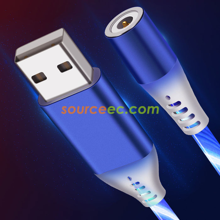 Customization Luminous Magnetic Charging Cable Corporate Gifts