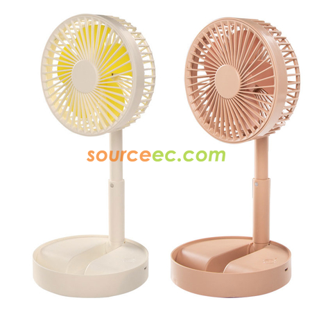 Customization Retractable Folding Charging Fan Corporate Gifts