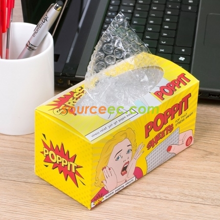 Customization Poppit Bubble Popping Sheets Stress Reliever Corporate Gifts