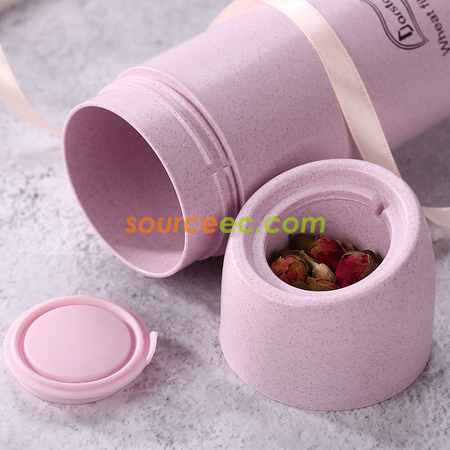 Customization 430ML Wheat Straw Bottle Corporate Gifts