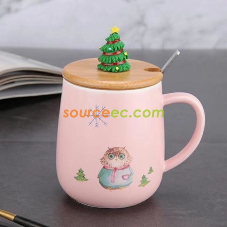 Customization Christmas ceramic cup Corporate Gifts