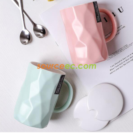 Customization Water chestnut ceramic cup Corporate Gifts