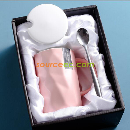 Customization Water chestnut ceramic cup Corporate Gifts