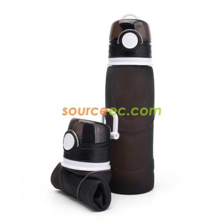 Customization Silicone Folding Water Bottle Corporate Gifts