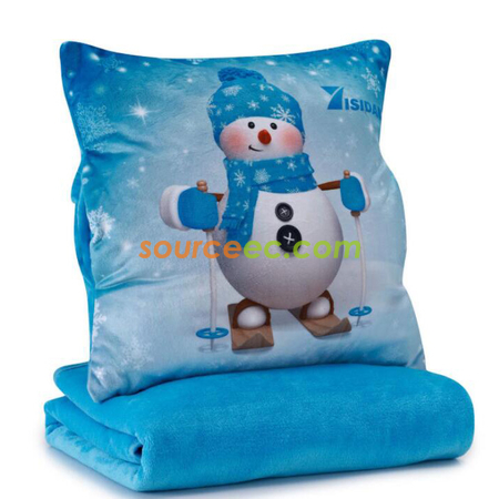 Car Pillow Blanket
