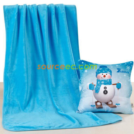 Customization Car Pillow Blanket Corporate Gifts