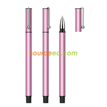 Customization Metal Gel Pen with Cap Corporate Gifts