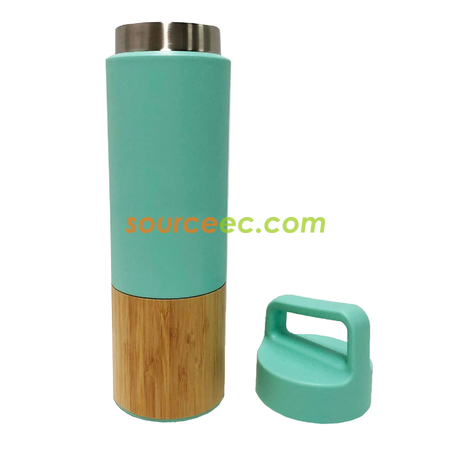 Customization Stainless Steel Bamboo Cup Corporate Gifts
