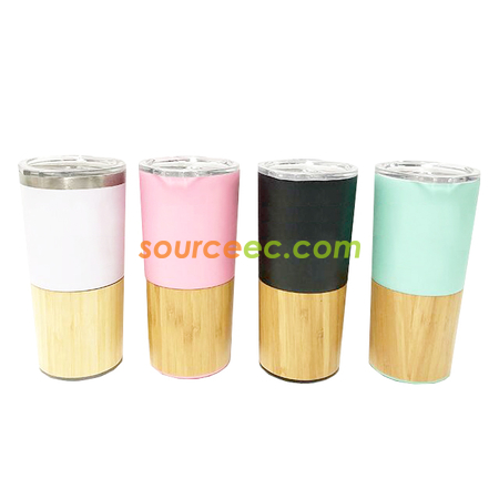 Stainless Steel Bamboo Cup