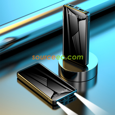 Customization 10000mAh Power Bank with In-Built Type C / Micro / Lightning Corporate Gifts