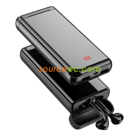 Customization Power Bank with Bluetooth Headset Corporate Gifts