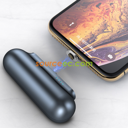 Customization Magnetic Capsule Power Bank Corporate Gifts