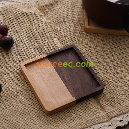 Customization Beech Coaster Corporate Gifts