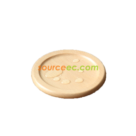 Customization Japanese Style Wooden Coaster Suit Corporate Gifts