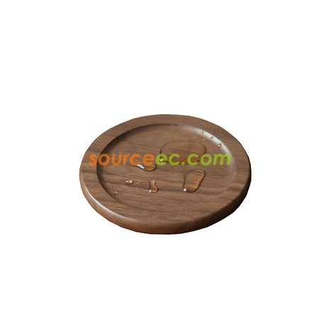 Customization Japanese Style Wooden Coaster Suit Corporate Gifts