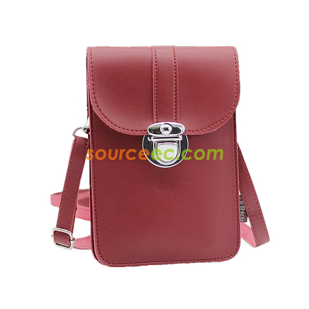 Customization PU Messenger Phone Bag Corporate Gifts