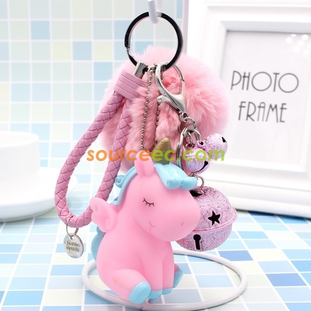 Customization Unicorn keychain Corporate Gifts