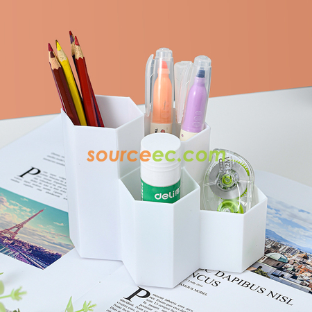 Multifunctional pen holder