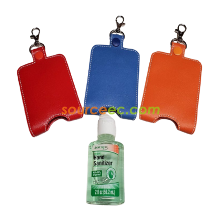 Customization Hand Sanitizer Leather Case Corporate Gifts